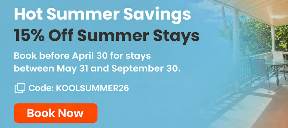 Koolkondo Hawaii vacation rental promo